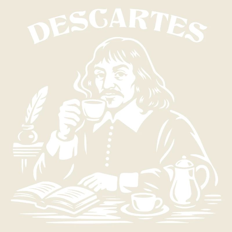 Descartes Coffee Break Portrait