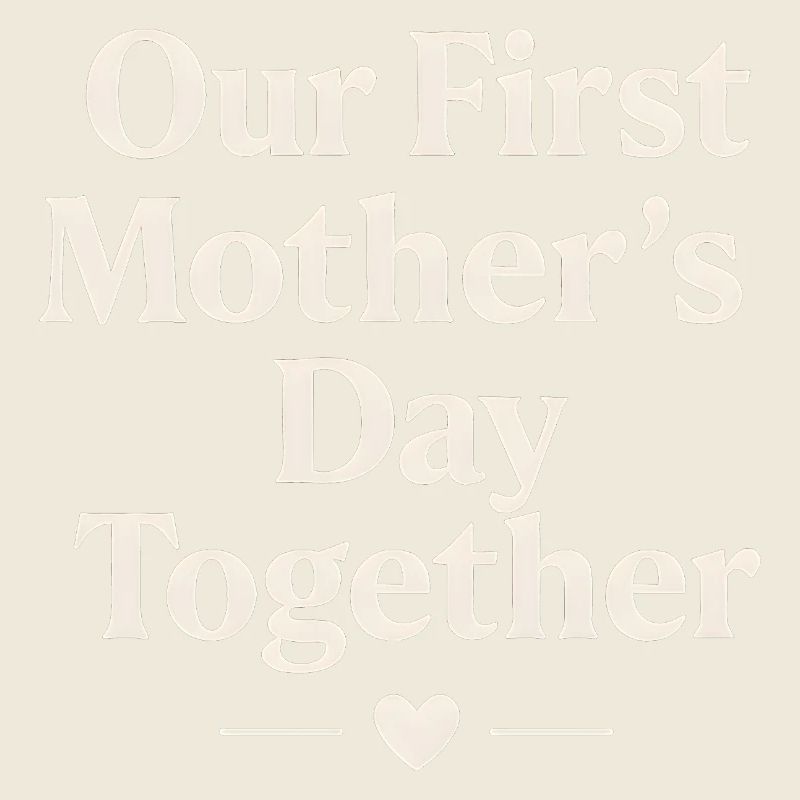 Erster Muttertag Mama Baby Geschenkidee Familie