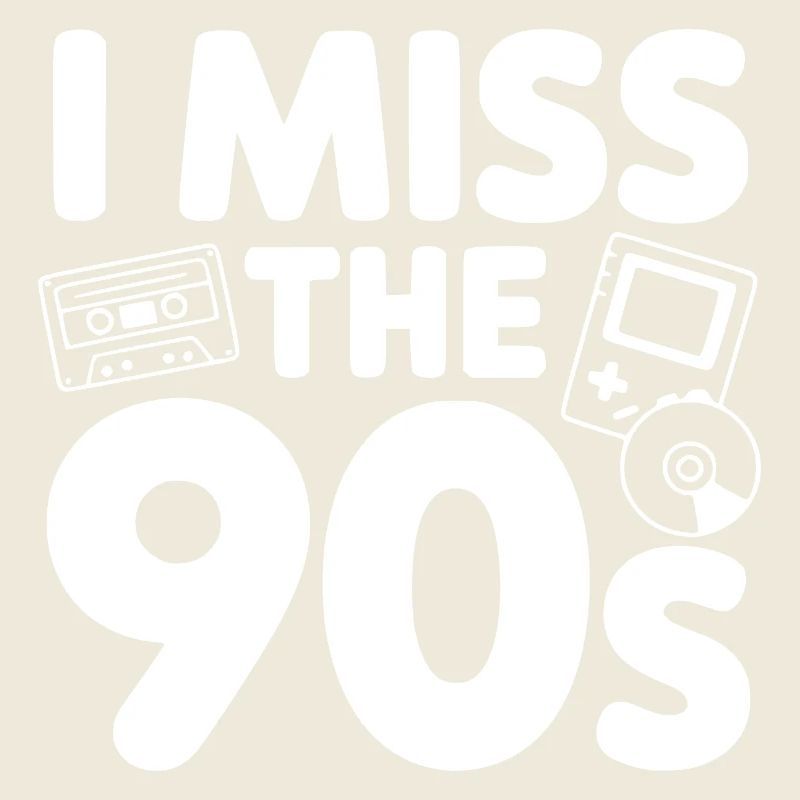 Ich vermisse die 90er