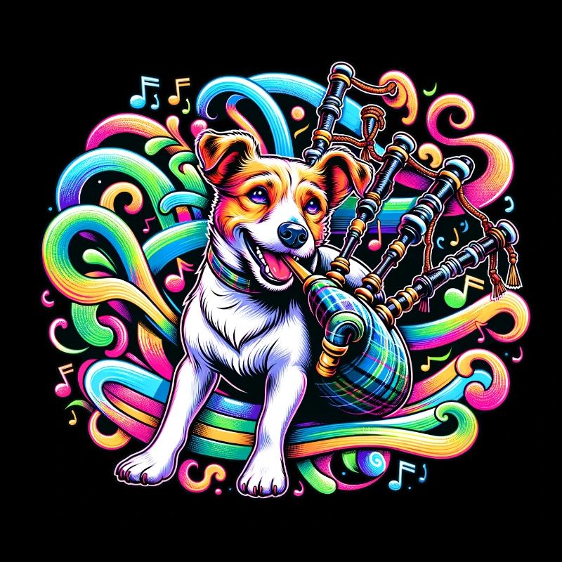 Sound Wave Fidelity: Bagpipe Melody