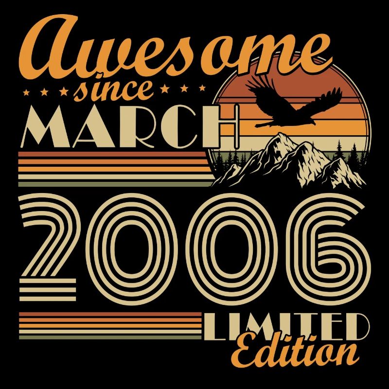 March 2006 Vintage Born Birthday Gift