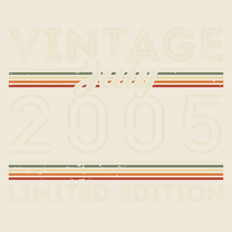 Juli 2005 Juli Geburtstagsgeschenk Juli 2005