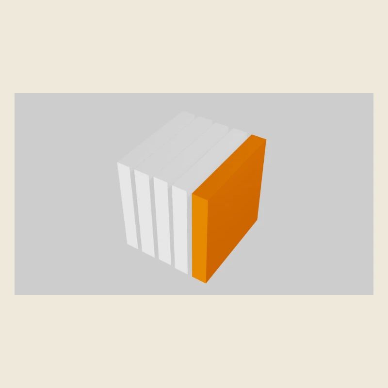 Splitting cube orange