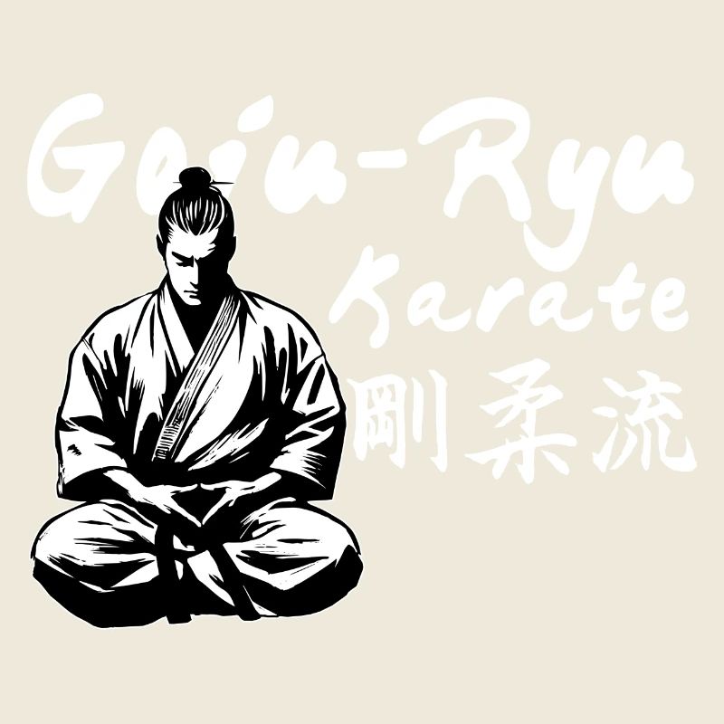 Goju Ryu Karate Kanji Kimono Kampfkunst Dojo