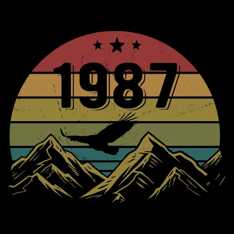 1987 Jahrgang Geburtstag 1987 Retro Geschenkidee