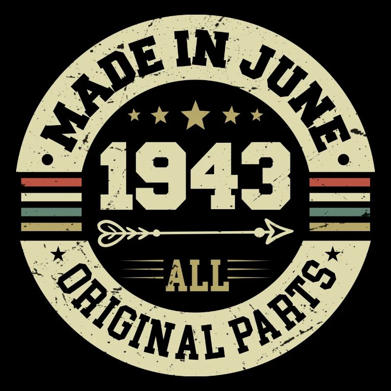 Juni 1943 Geburtstagsgeschenk Juni 1943 Juni 1943