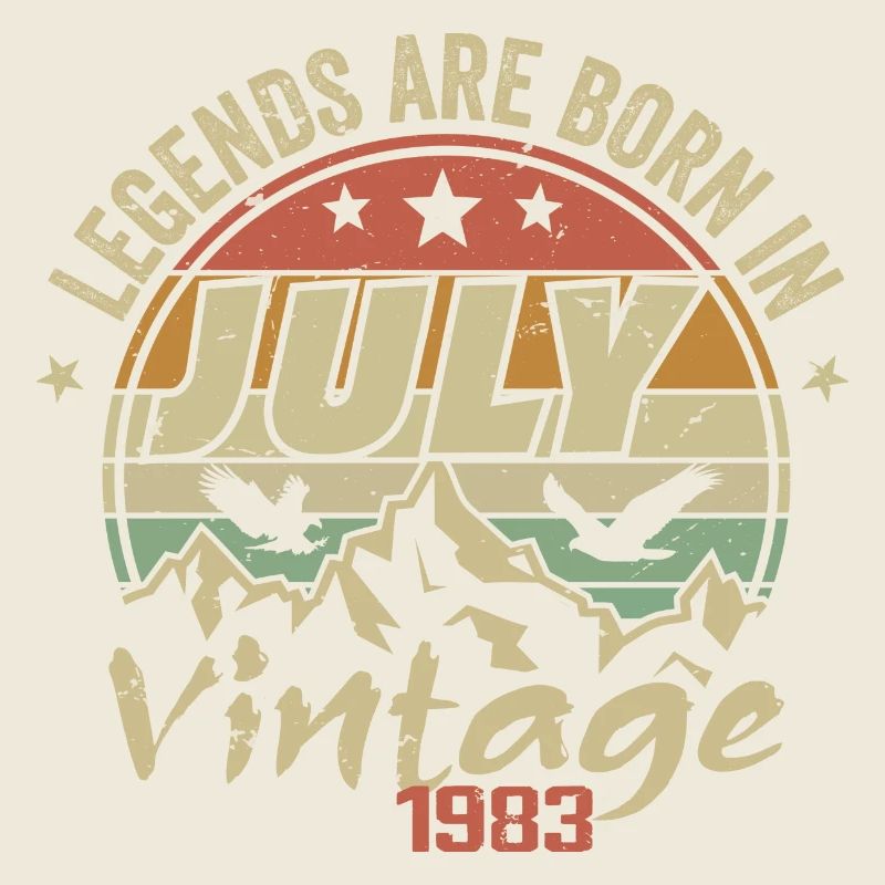 Vintage Anniversary - Made in July 1983