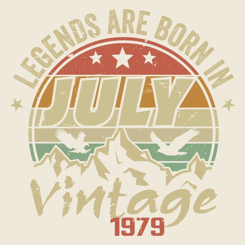 Vintage Anniversary - Hergestellt im Juli 1979