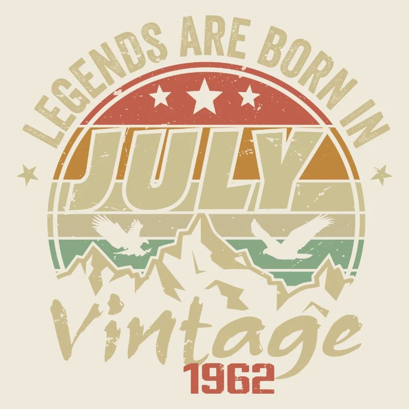 Vintage Anniversary - Made in July 1962