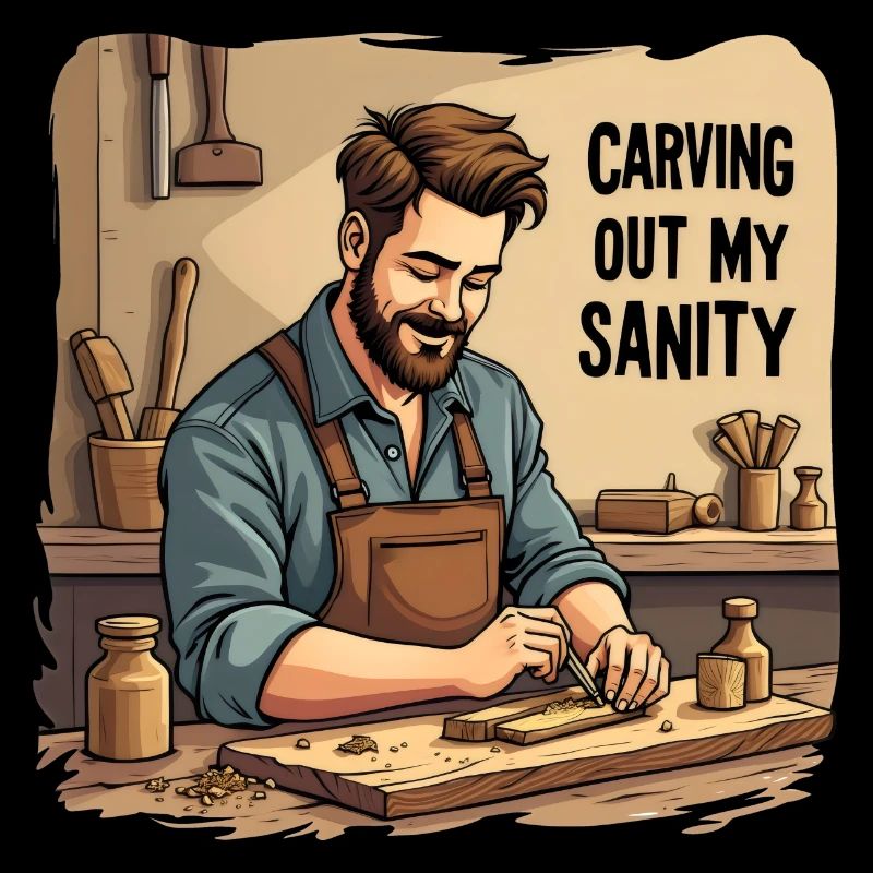 Holzarbeit Travail du bois Sculpter ma santé mentale