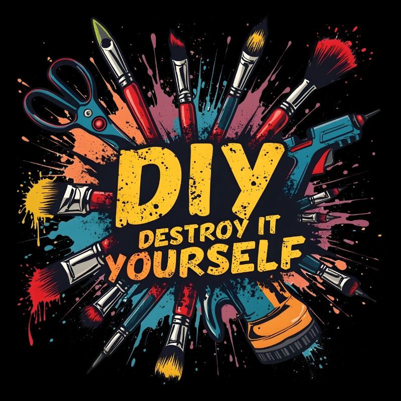 DIY Destroy it yourself - Craft Upcycling