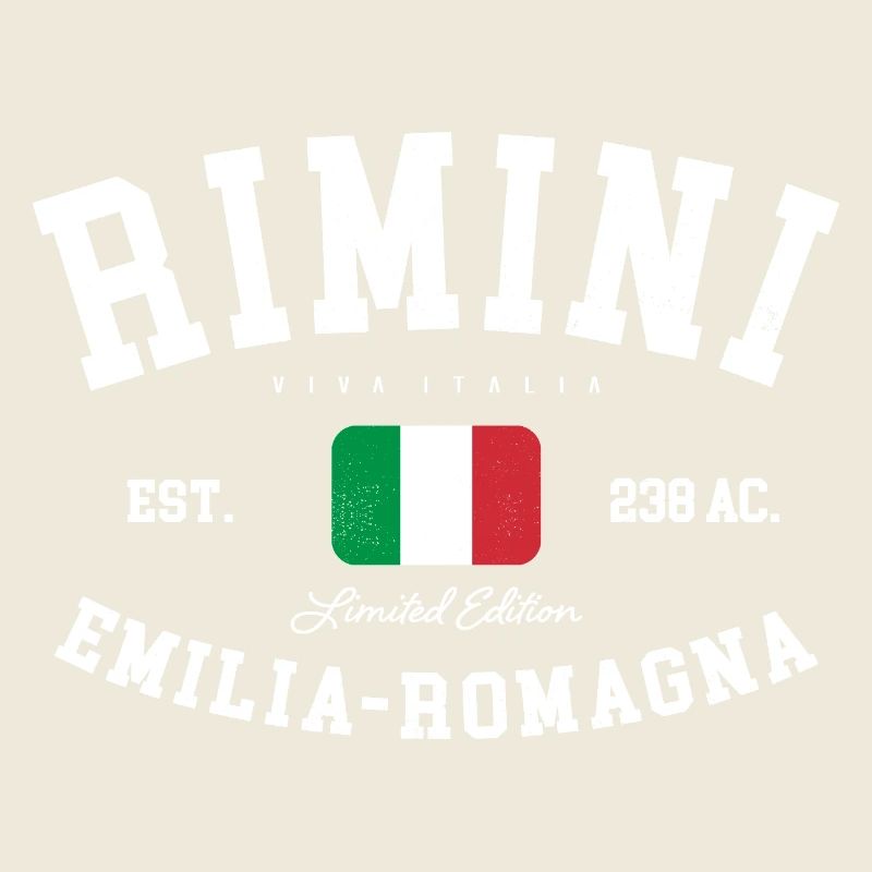 Rimini Emilia Romagna Italia Flag Italy