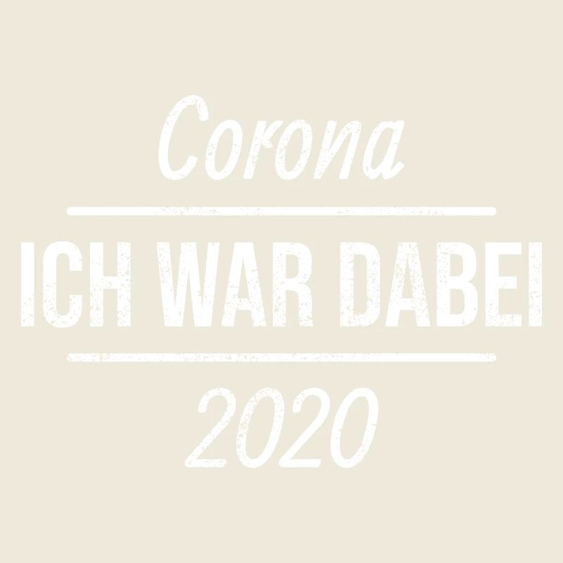 Corona Virus 2020 Ich war dabei Geschenk