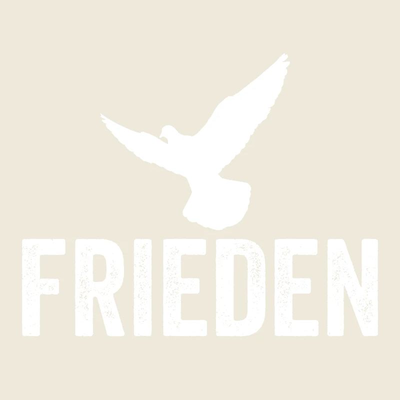 FRIEDEN mit Friedenstaube