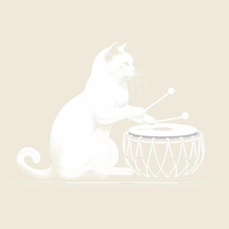 Rhythm Cat - Cat Playing Tonga