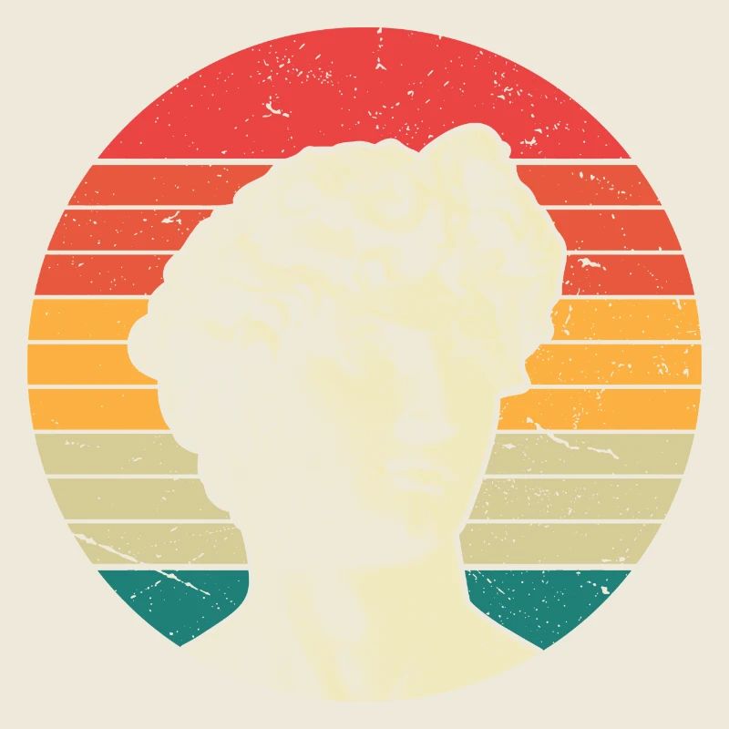 Statue Grecque Rétro Vintage