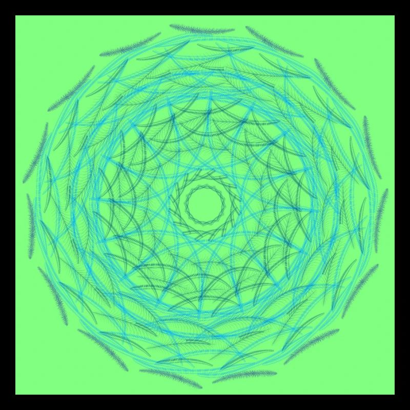 Grüner Kreis Web