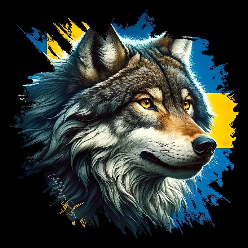 Wolf - Värmlands stolzes ProvinztierWolf - Värmla