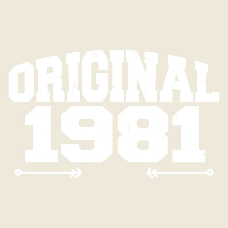 Original 1981 | Geburtstagsgeschenk 1981