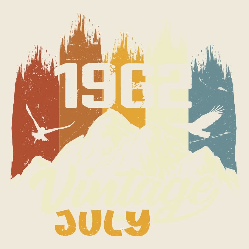 Vintage July 1962 Birthday Gift July 1962