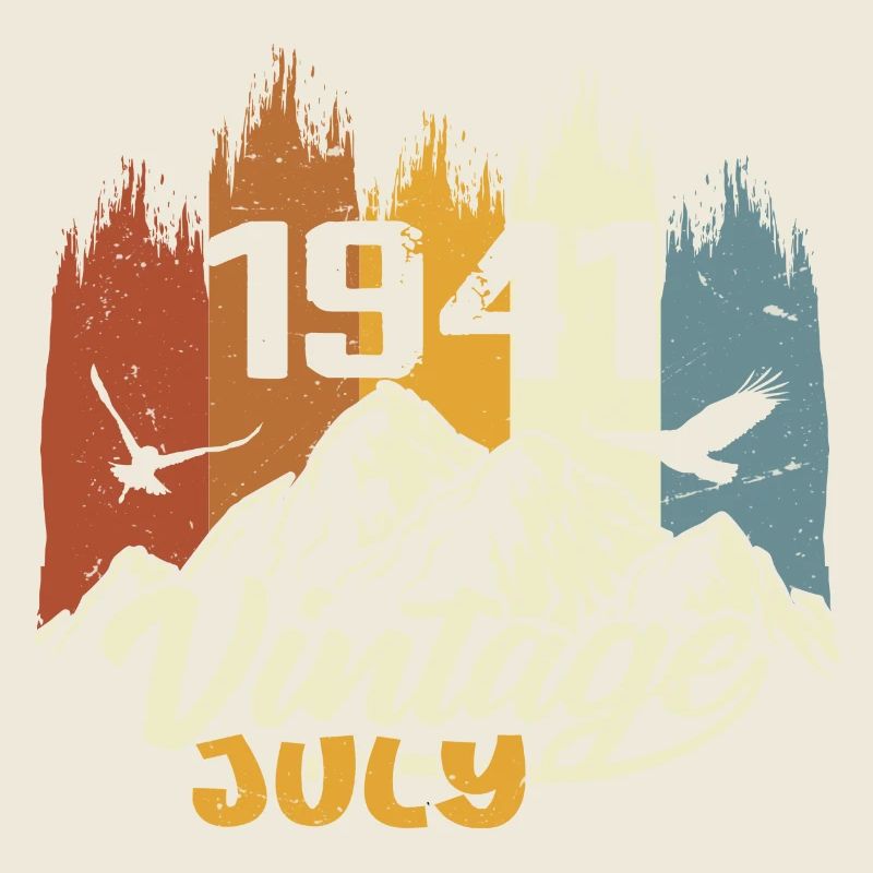 Vintage Juli 1941 Geburtstagsgeschenk Juli 1941