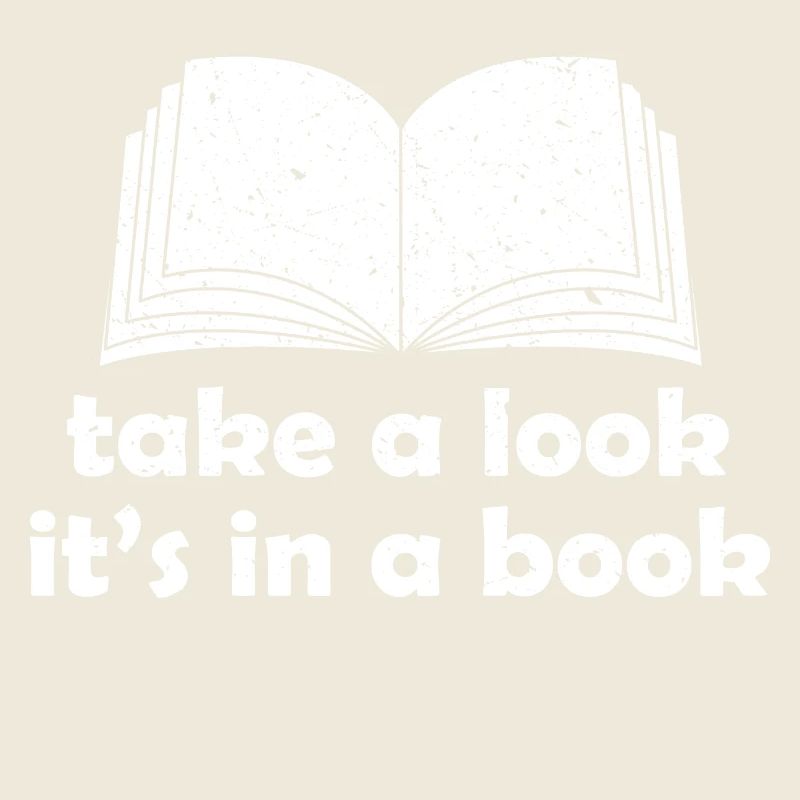 take a Look it's in a Book Graphic