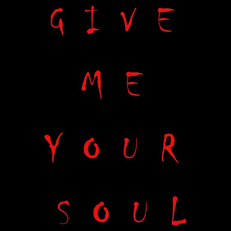 Donne-moi ton âme. Sanglant