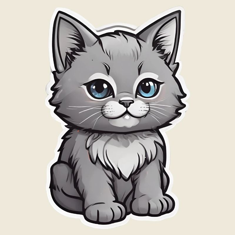 Niedliches Kätzchen-Design