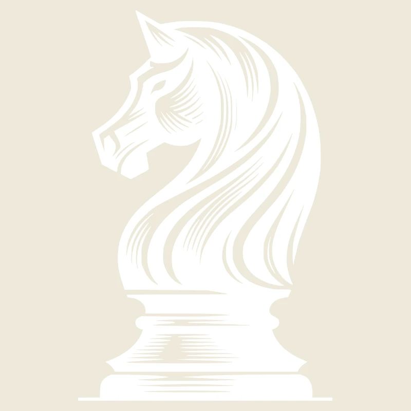 Jeu d’échecs cheval Échecs Figure Chevalier Dessin
