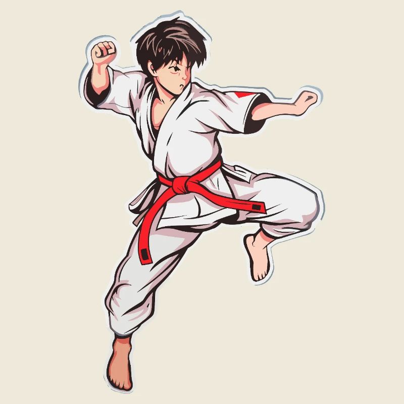 Karate Junge