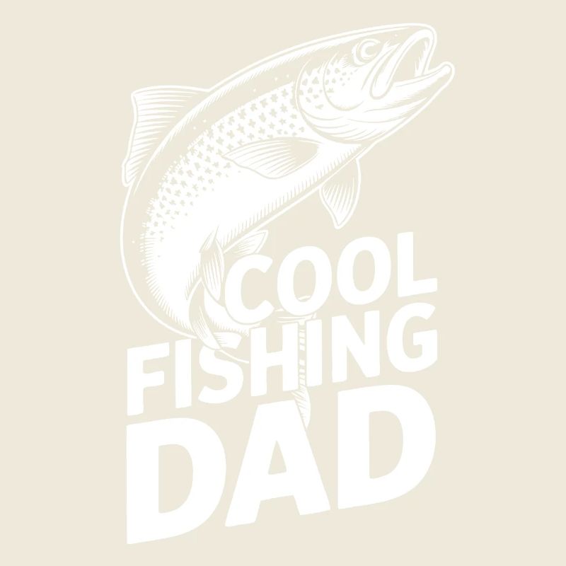 Fishing Father Illustration