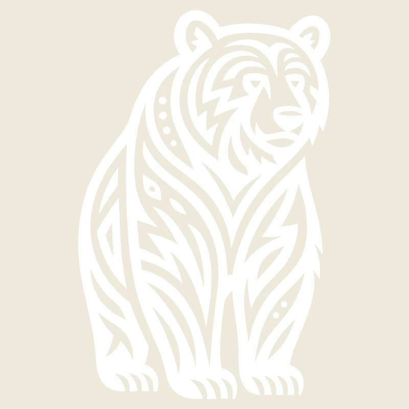 Just a White Bear #2 / JustN-imal