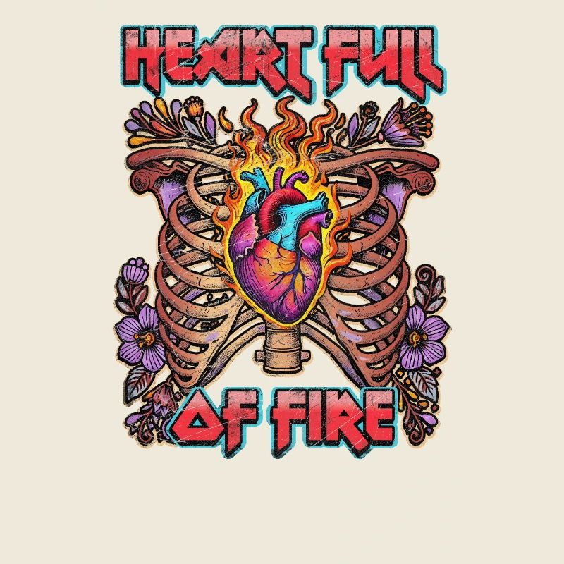 Cœur plein de feu