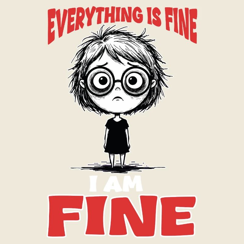 Sarcasm I Am Fine Burnout Manga