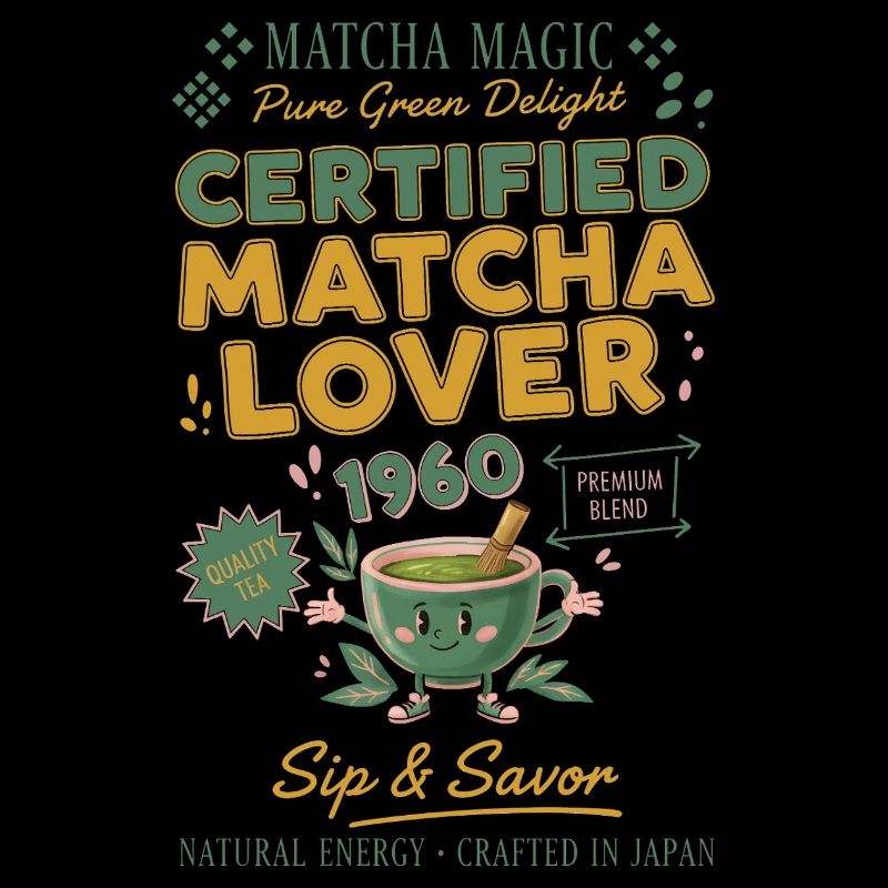 Zertifizierter Matcha-Liebhaber 1960 Matcha Magic Tea