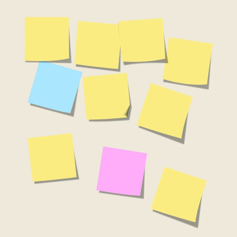 Postit Notizen