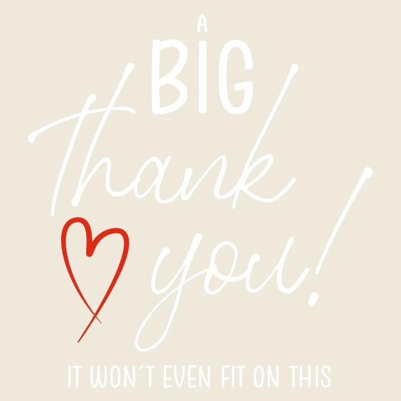 A Big THANK YOU