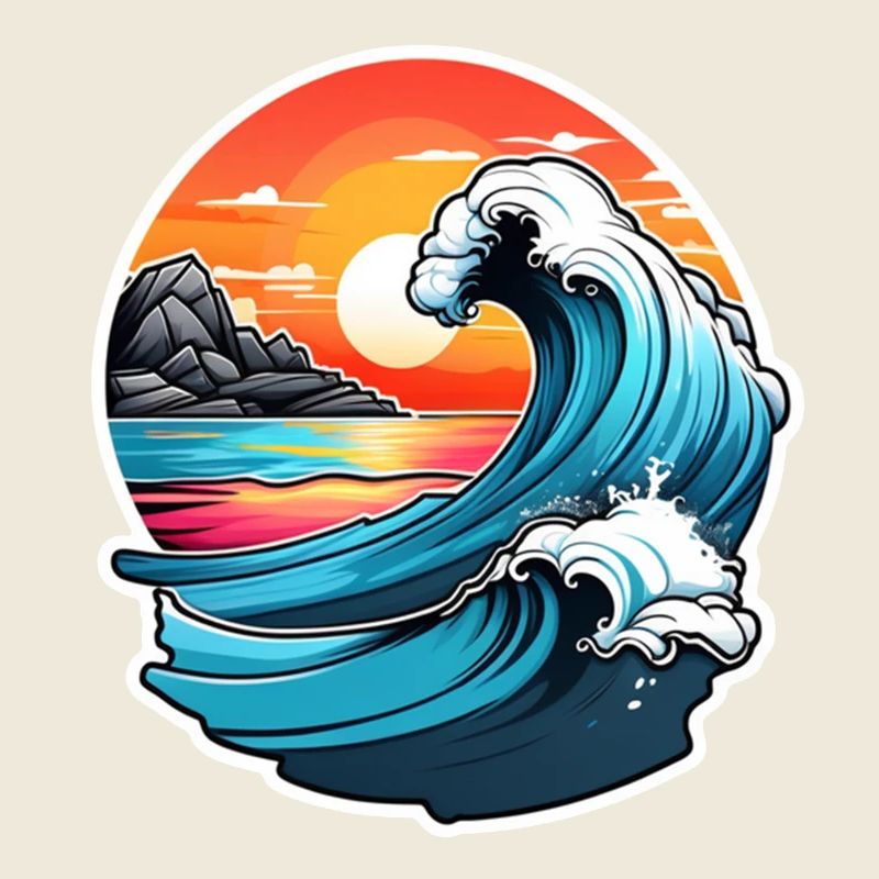 Wave - Summer - Holidays