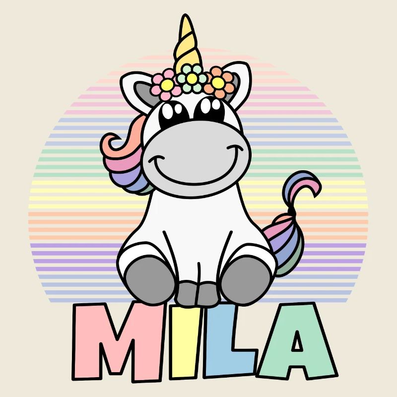 Nom de la licorne Mila