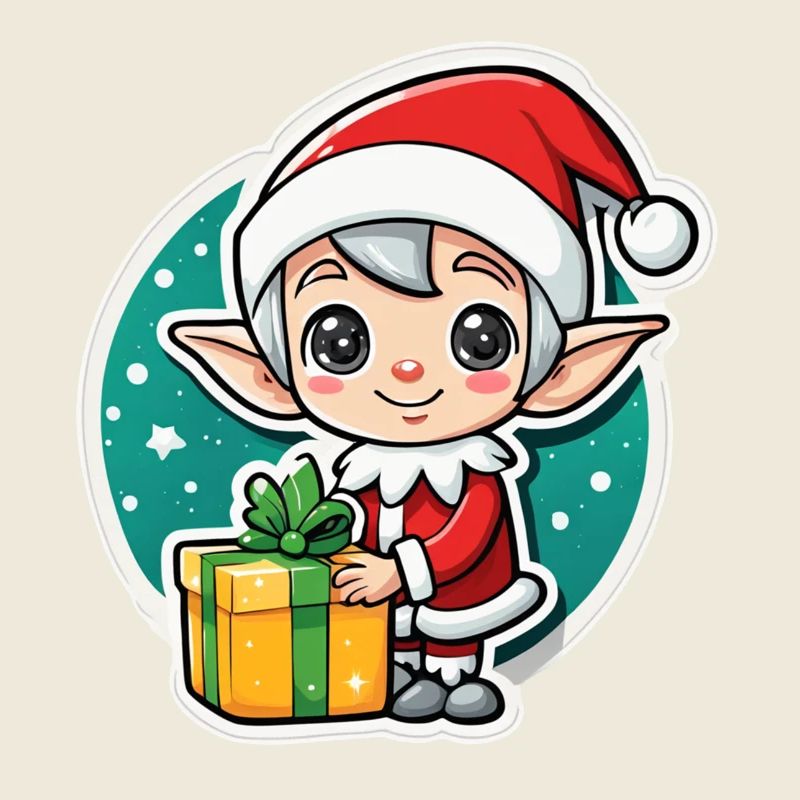 elfe noel cadeau lutin