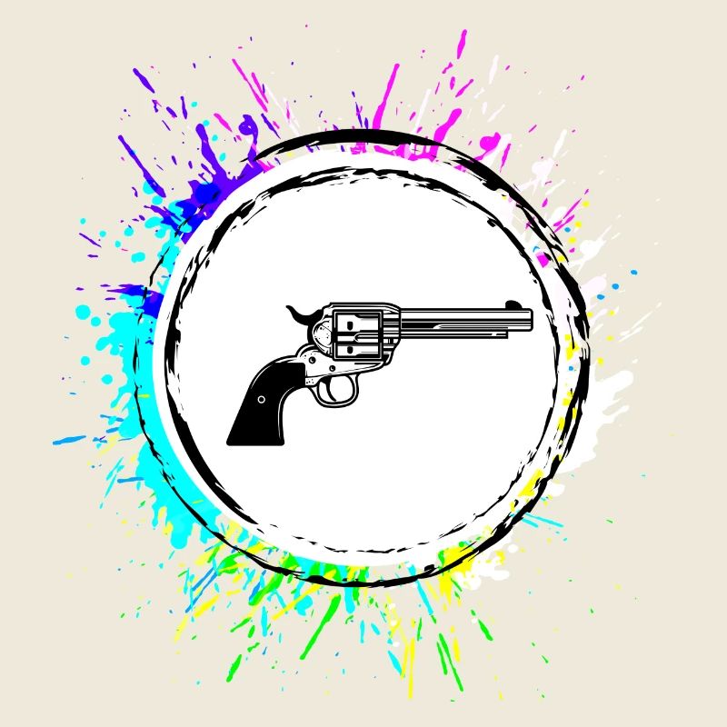 Weapon Icon Gun Colorful