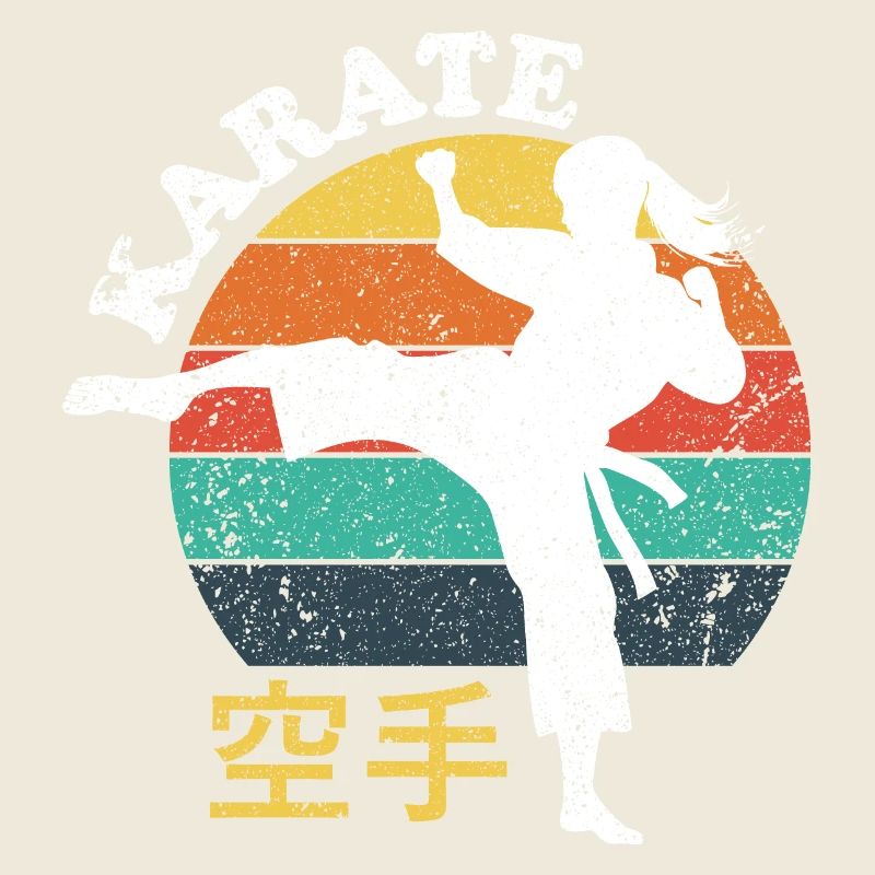 Karate-Mädchen