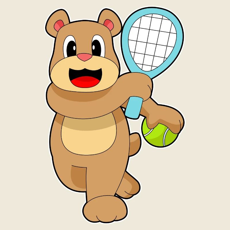 Bär Tennis Tennisschläger