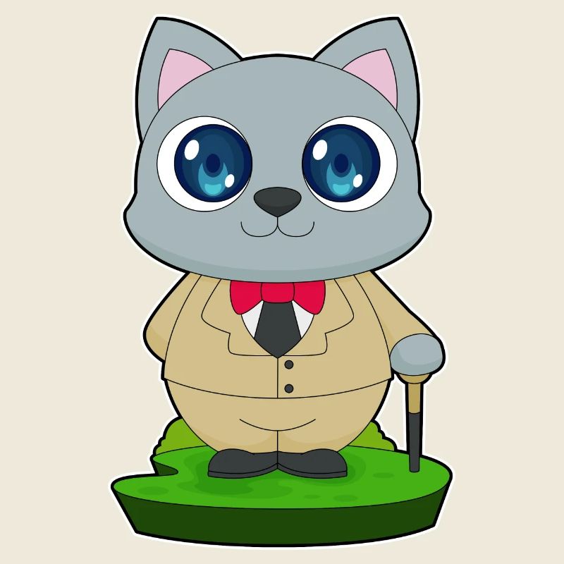 Bâton de marche pour chat