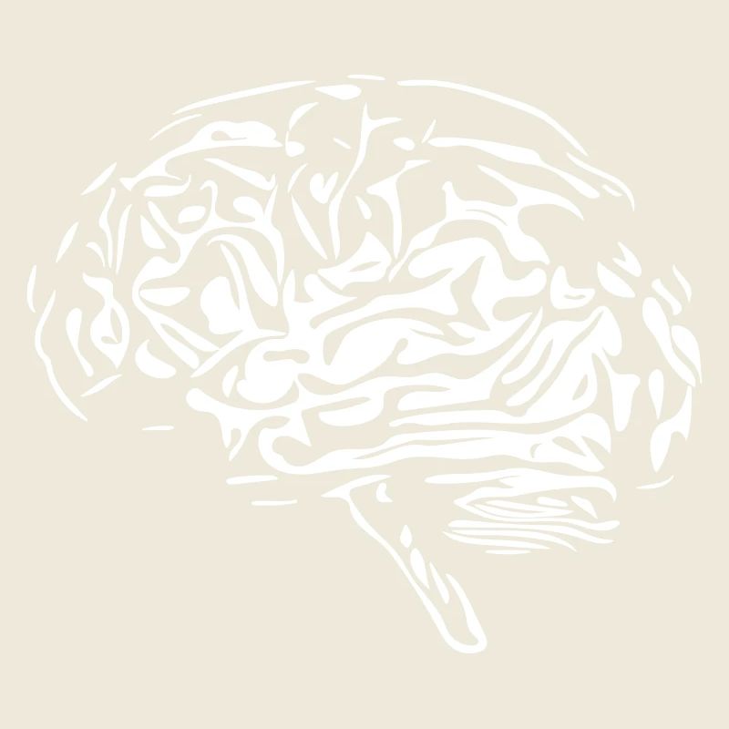 Cerveau - Disponible en couleurs Vector
