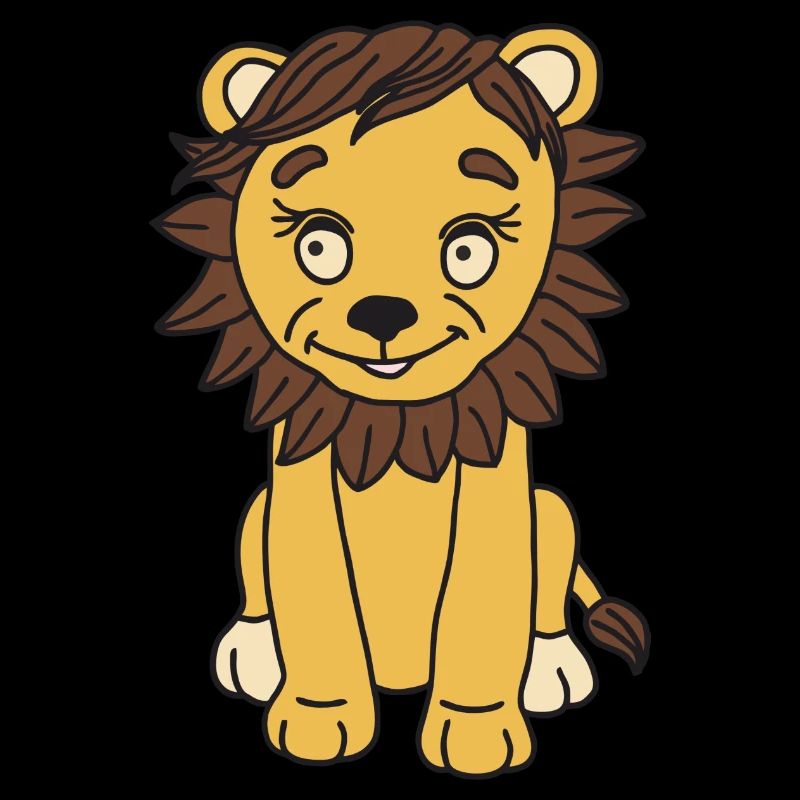 Kleiner süßer Löwe