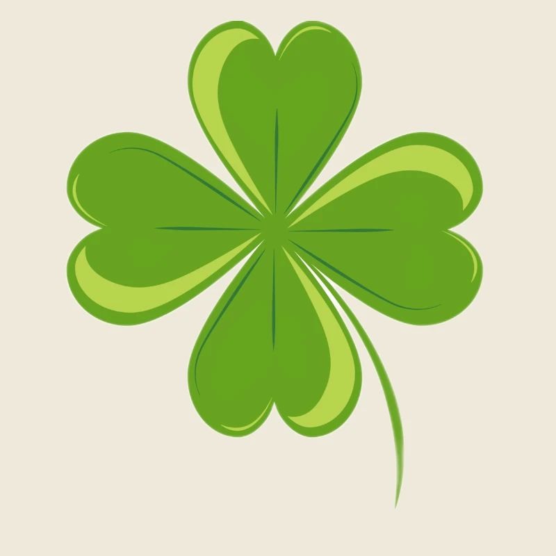 Trèfle à 4 feuilles.