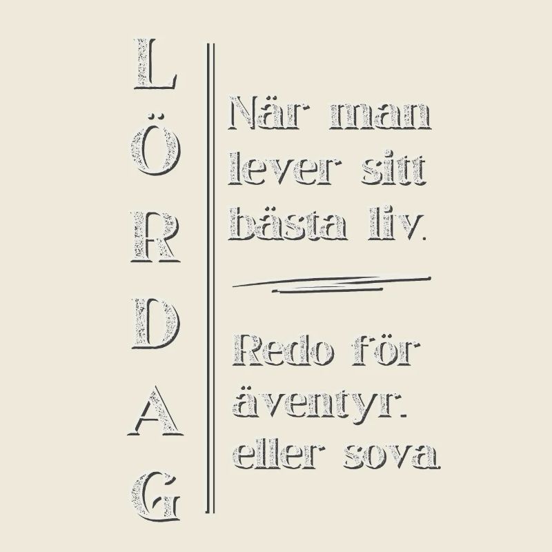 Samstag – Dein schönstes Leben