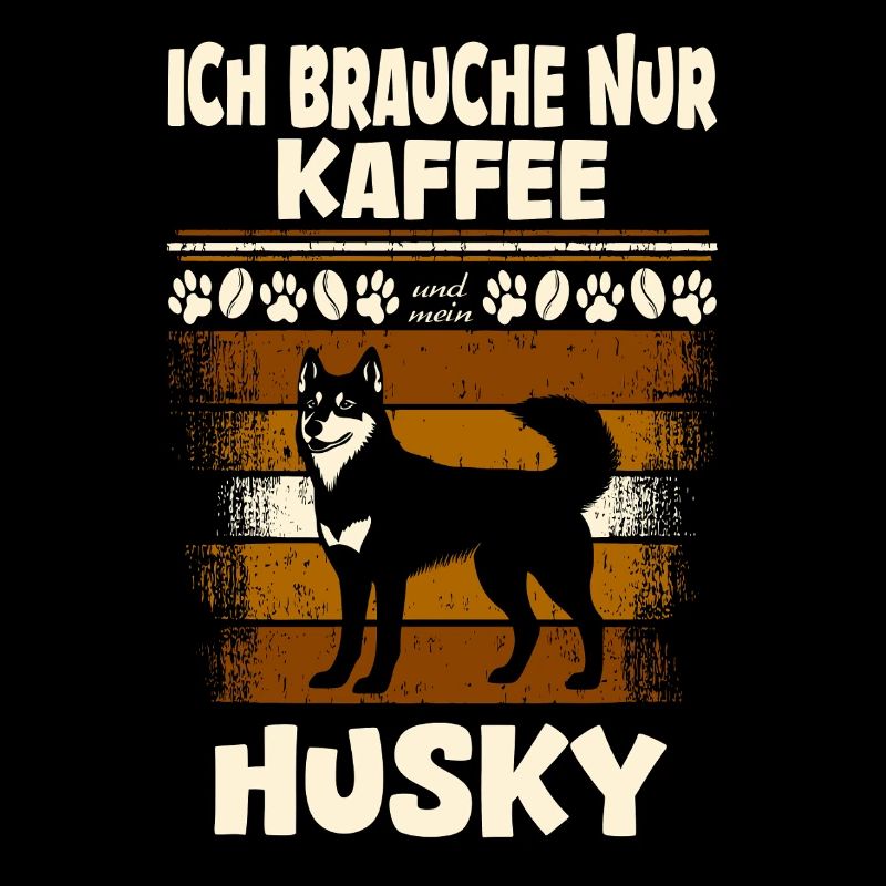 Husky et café
