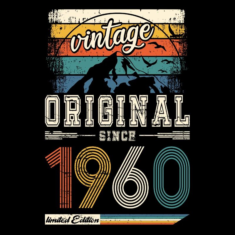 1960 limited edition original retro